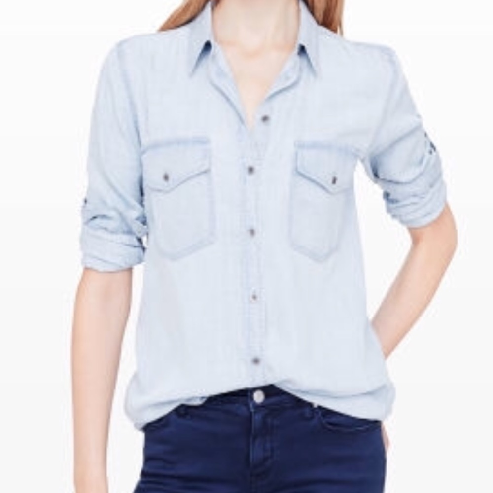Club Monaco Rylie Denim Shirt